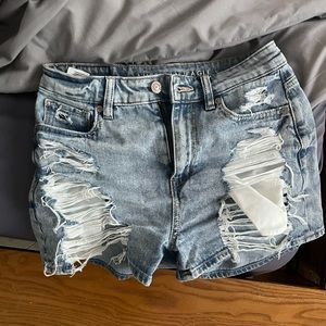 American eagle jean shorts